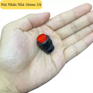 Nút Nhấn Nhả 16mm 3A 250VAC R16-503B